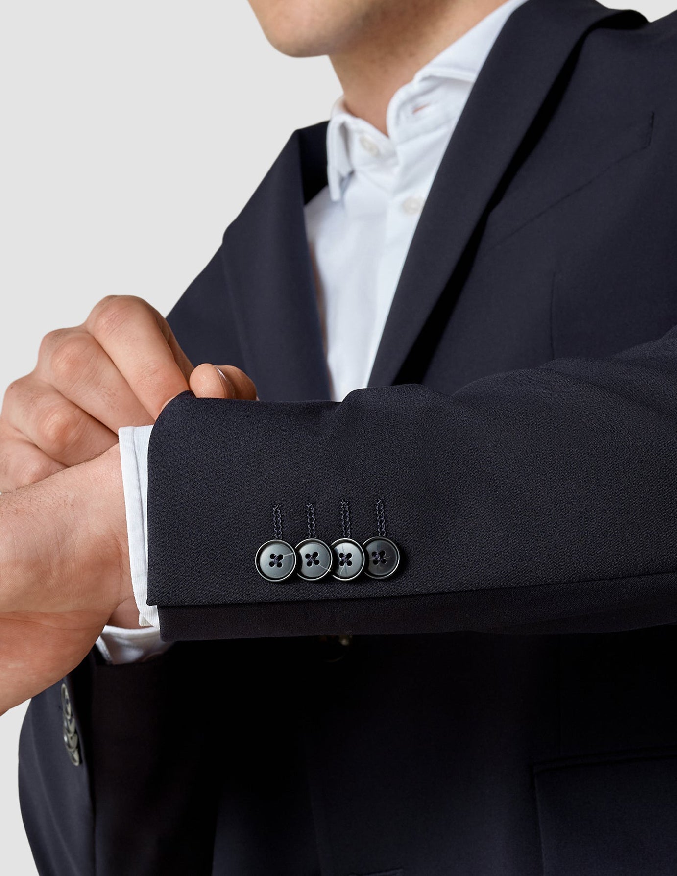 Essential Blazer Slim Midnight Blue